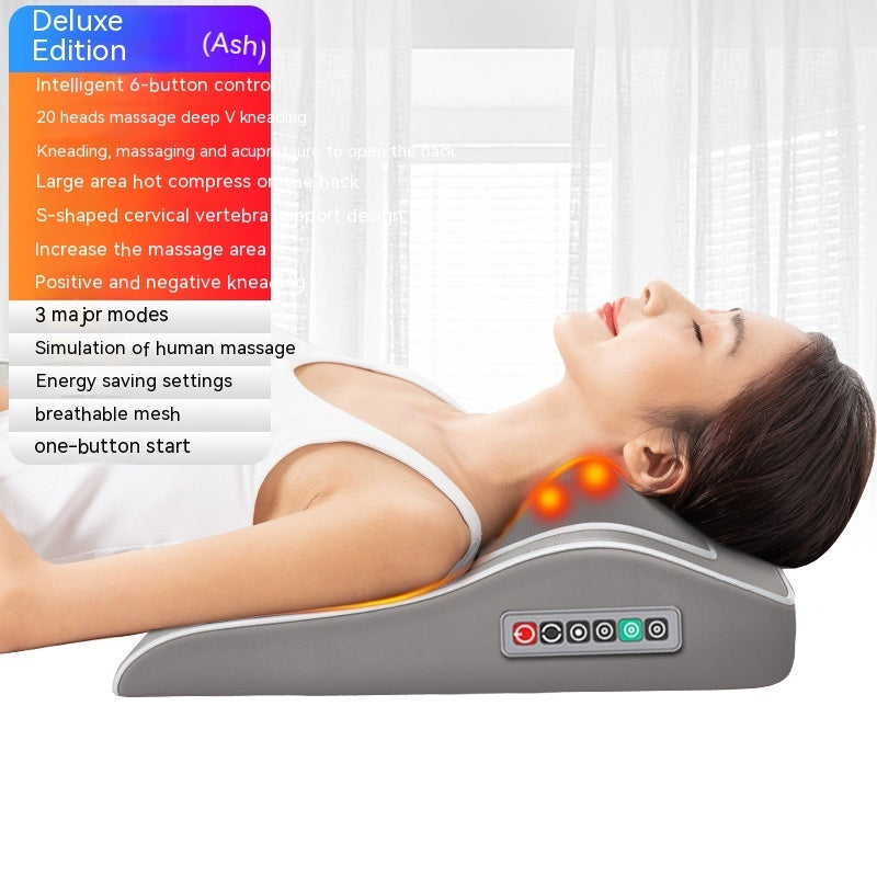 Zenlux™ Neck & Back Massage Cushion