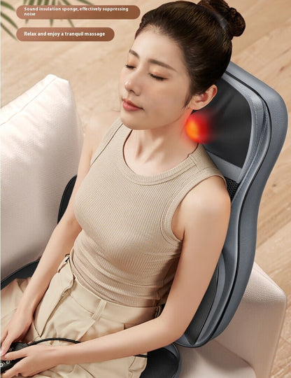 Zenlux™ Massage Back Cushion (Waist & Neck Massager